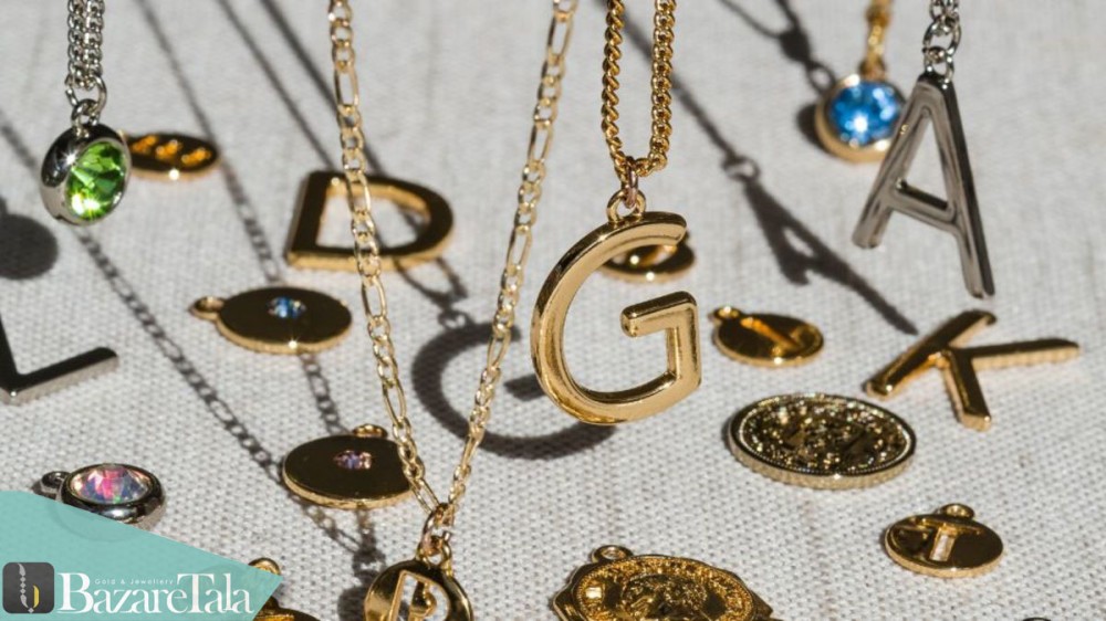 طلا و جواهرات حروف، مدل های دوست داشتنی برای استفاده روزمره